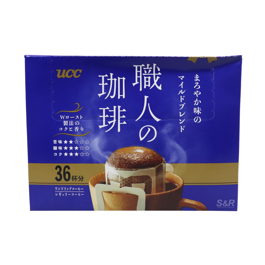 UCC Craft Man's Mild Blend Drip Coffee 252g (36 sachets)
